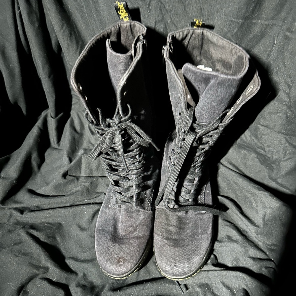 Black Dr Marten boots **open to offers**